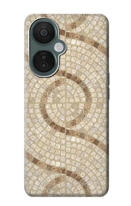 W3703 Mosaic Tiles Funda Carcasa Case y Caso Del Tirón Funda para OnePlus Nord CE 3 Lite, Nord N30 5G