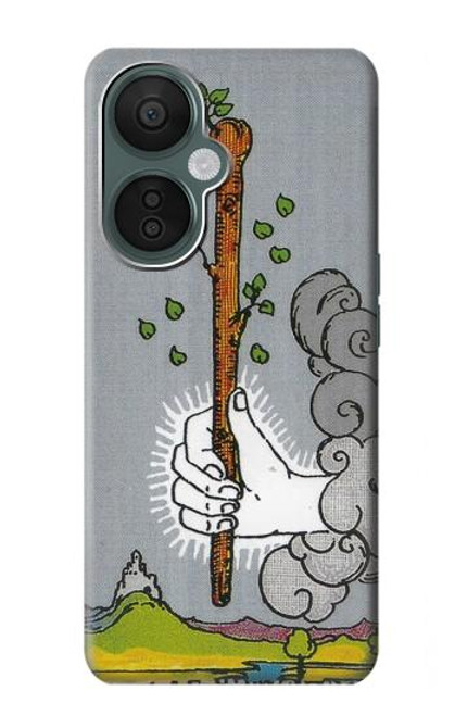 W3723 Tarot Card Age of Wands Funda Carcasa Case y Caso Del Tirón Funda para OnePlus Nord CE 3 Lite, Nord N30 5G