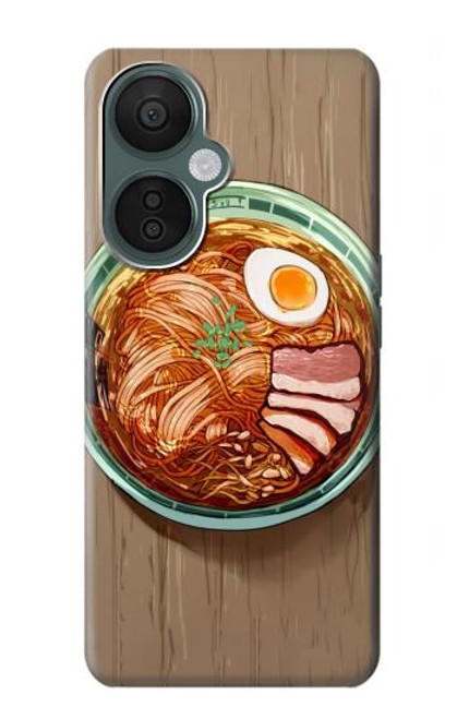 W3756 Ramen Noodles Funda Carcasa Case y Caso Del Tirón Funda para OnePlus Nord CE 3 Lite, Nord N30 5G