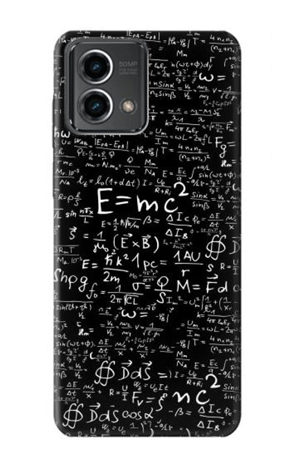 W2574 Mathematics Physics Blackboard Equation Funda Carcasa Case y Caso Del Tirón Funda para Motorola Moto G Stylus 5G (2023)