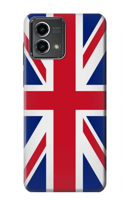 W3103 Flag of The United Kingdom Funda Carcasa Case y Caso Del Tirón Funda para Motorola Moto G Stylus 5G (2023)