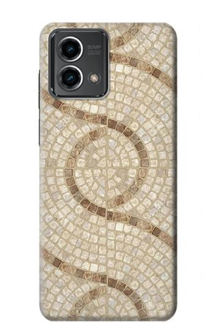 W3703 Mosaic Tiles Funda Carcasa Case y Caso Del Tirón Funda para Motorola Moto G Stylus 5G (2023)