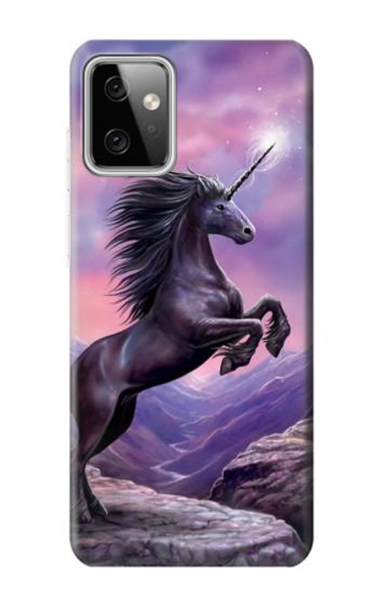 W1461 Unicorn Fantasy Horse Funda Carcasa Case y Caso Del Tirón Funda para Motorola Moto G Power (2023) 5G