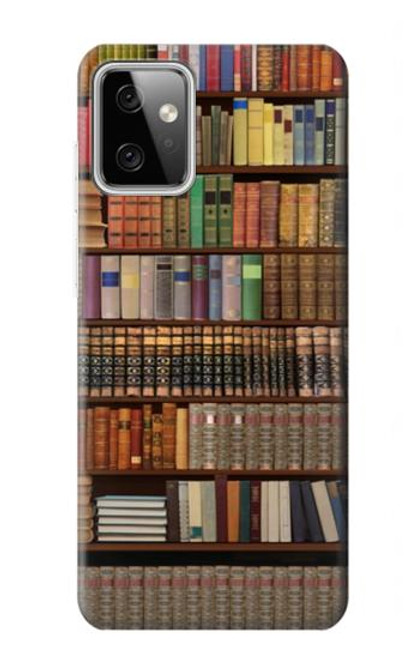 W3154 Bookshelf Funda Carcasa Case y Caso Del Tirón Funda para Motorola Moto G Power (2023) 5G