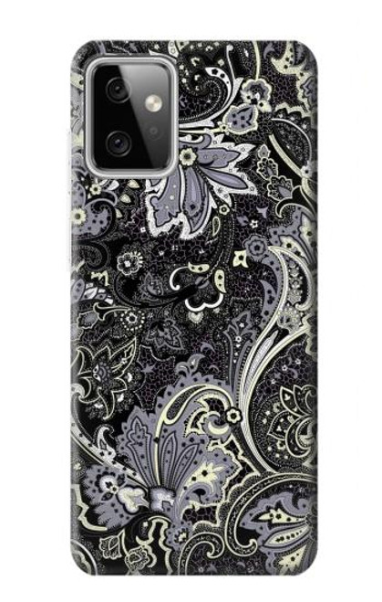 W3251 Batik Flower Pattern Funda Carcasa Case y Caso Del Tirón Funda para Motorola Moto G Power (2023) 5G