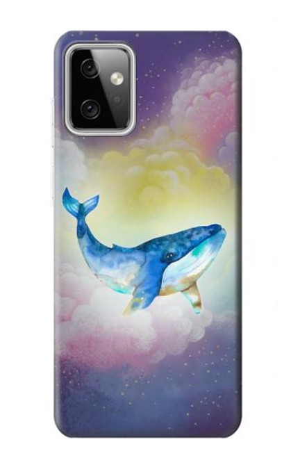 W3802 Dream Whale Pastel Fantasy Funda Carcasa Case y Caso Del Tirón Funda para Motorola Moto G Power (2023) 5G