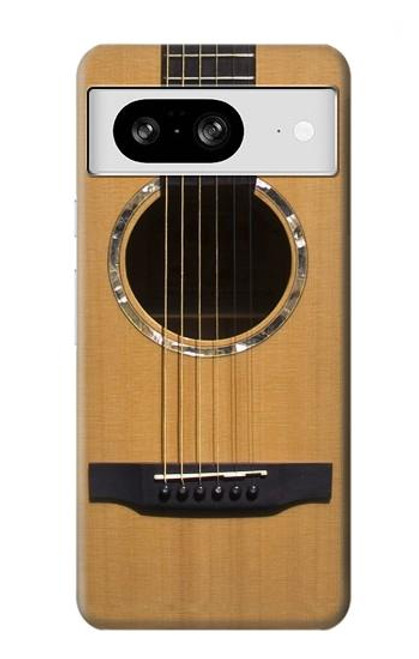 W0057 Acoustic Guitar Funda Carcasa Case y Caso Del Tirón Funda para Google Pixel 8