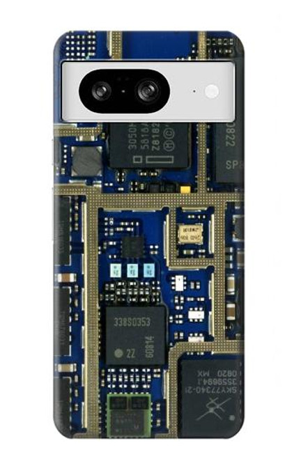 W0063 Curcuid Board Funda Carcasa Case y Caso Del Tirón Funda para Google Pixel 8