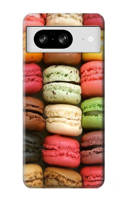 W0080 Macarons Funda Carcasa Case y Caso Del Tirón Funda para Google Pixel 8