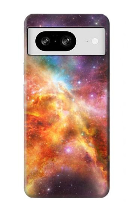 W1963 Nebula Rainbow Space Funda Carcasa Case y Caso Del Tirón Funda para Google Pixel 8