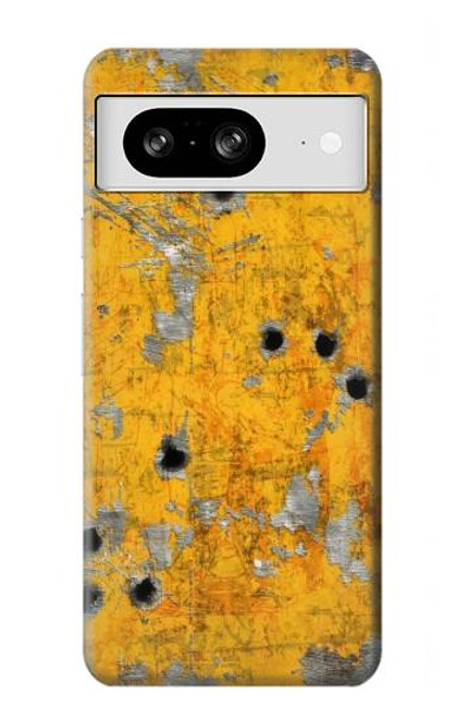 W3528 Bullet Rusting Yellow Metal Funda Carcasa Case y Caso Del Tirón Funda para Google Pixel 8