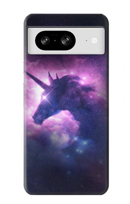 W3538 Unicorn Galaxy Funda Carcasa Case y Caso Del Tirón Funda para Google Pixel 8