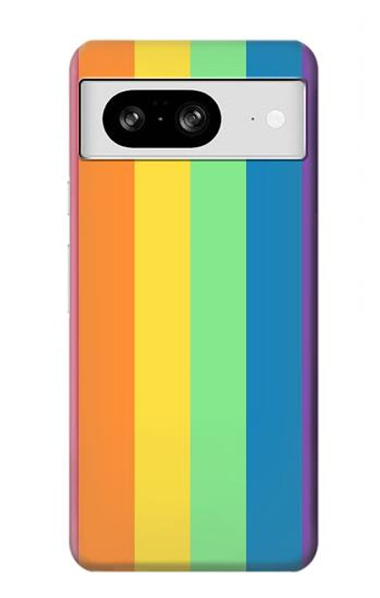 W3699 LGBT Pride Funda Carcasa Case y Caso Del Tirón Funda para Google Pixel 8