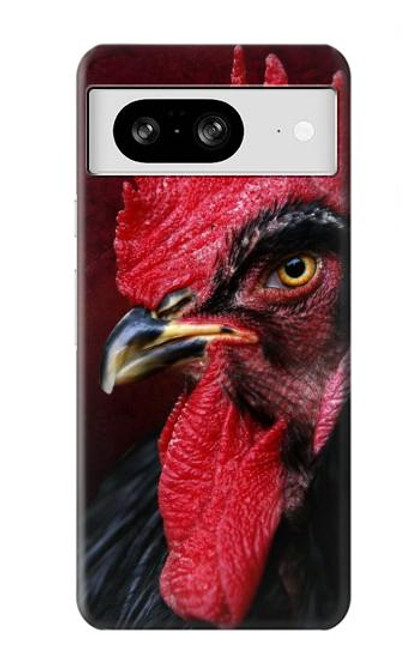 W3797 Chicken Rooster Funda Carcasa Case y Caso Del Tirón Funda para Google Pixel 8