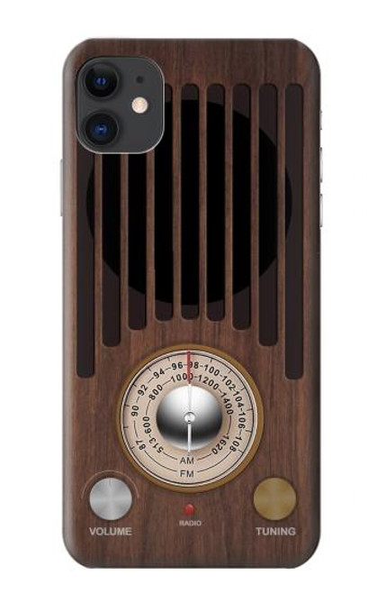 W3935 FM AM Radio Tuner Graphic Funda Carcasa Case y Caso Del Tirón Funda para iPhone 11