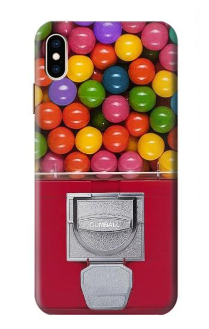 W3938 Gumball Capsule Game Graphic Funda Carcasa Case y Caso Del Tirón Funda para iPhone XS Max