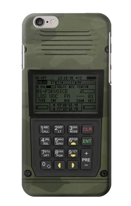 W3959 Military Radio Graphic Print Funda Carcasa Case y Caso Del Tirón Funda para iPhone 6 Plus, iPhone 6s Plus