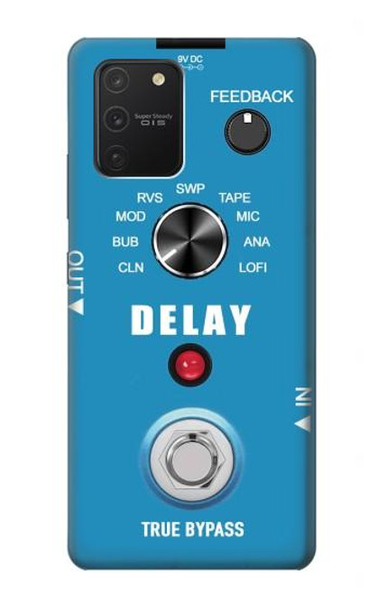 W3962 Guitar Analog Delay Graphic Funda Carcasa Case y Caso Del Tirón Funda para Samsung Galaxy S10 Lite