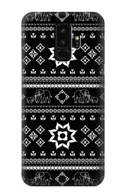 W3932 Elephant Pants Pattern Funda Carcasa Case y Caso Del Tirón Funda para Samsung Galaxy S9 Plus