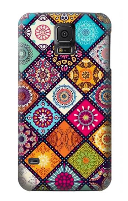 W3943 Maldalas Pattern Funda Carcasa Case y Caso Del Tirón Funda para Samsung Galaxy S5