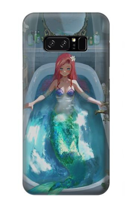 W3911 Cute Little Mermaid Aqua Spa Funda Carcasa Case y Caso Del Tirón Funda para Note 8 Samsung Galaxy Note8