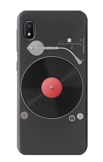 W3952 Turntable Vinyl Record Player Graphic Funda Carcasa Case y Caso Del Tirón Funda para Samsung Galaxy A10e