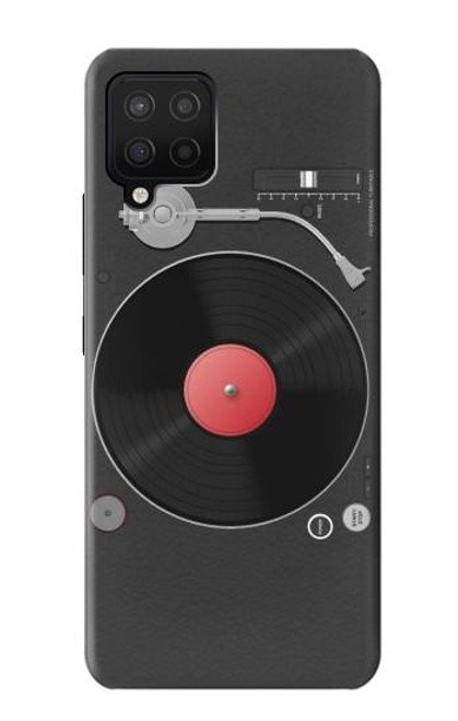 W3952 Turntable Vinyl Record Player Graphic Funda Carcasa Case y Caso Del Tirón Funda para Samsung Galaxy A12