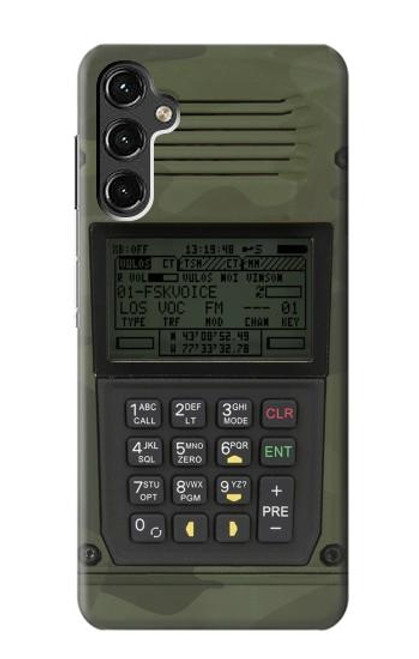 W3959 Military Radio Graphic Print Funda Carcasa Case y Caso Del Tirón Funda para Samsung Galaxy A14 5G