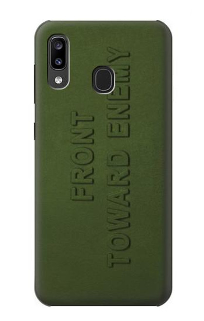 W3936 Front Toward Enermy Funda Carcasa Case y Caso Del Tirón Funda para Samsung Galaxy A20, Galaxy A30