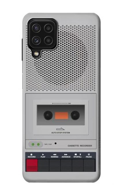 W3953 Vintage Cassette Player Graphic Funda Carcasa Case y Caso Del Tirón Funda para Samsung Galaxy A22 4G