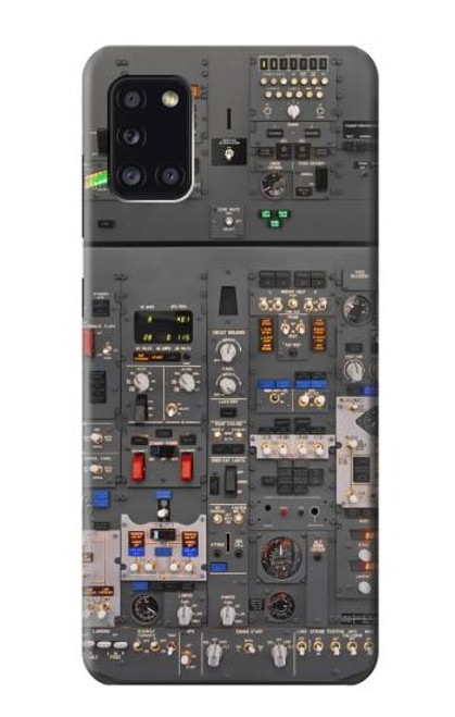 W3944 Overhead Panel Cockpit Funda Carcasa Case y Caso Del Tirón Funda para Samsung Galaxy A31