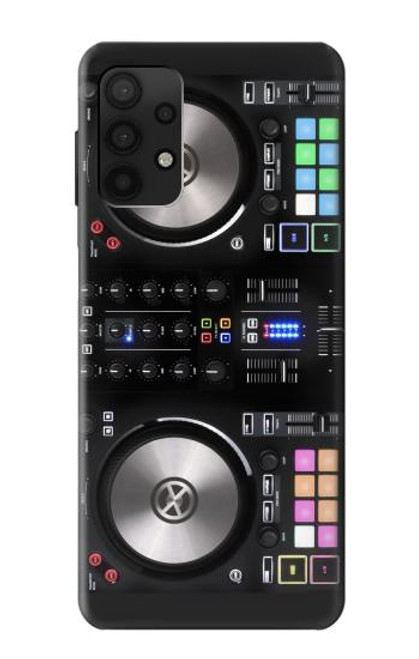 W3931 DJ Mixer Graphic Paint Funda Carcasa Case y Caso Del Tirón Funda para Samsung Galaxy A32 4G