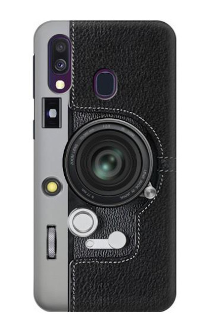 W3922 Camera Lense Shutter Graphic Print Funda Carcasa Case y Caso Del Tirón Funda para Samsung Galaxy A40