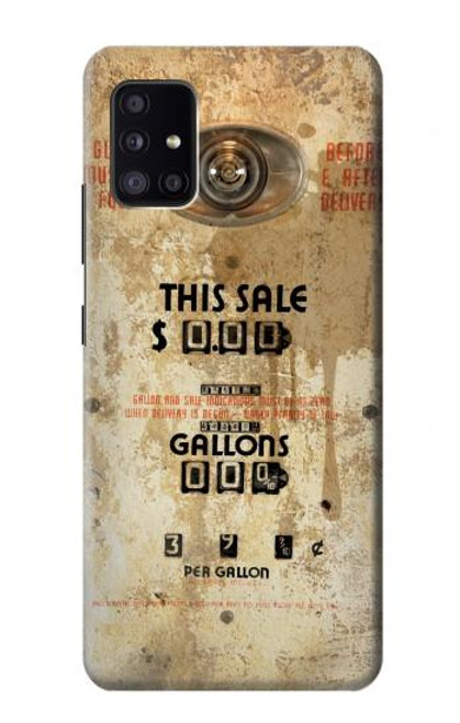 W3954 Vintage Gas Pump Funda Carcasa Case y Caso Del Tirón Funda para Samsung Galaxy A41