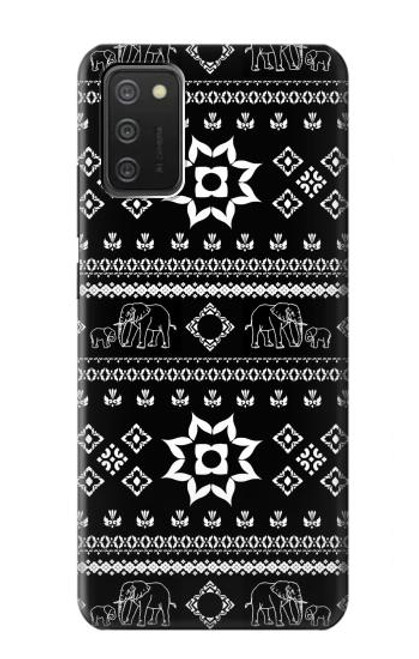 W3932 Elephant Pants Pattern Funda Carcasa Case y Caso Del Tirón Funda para Samsung Galaxy A03S