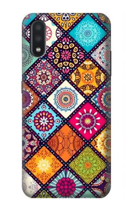 W3943 Maldalas Pattern Funda Carcasa Case y Caso Del Tirón Funda para Samsung Galaxy A01