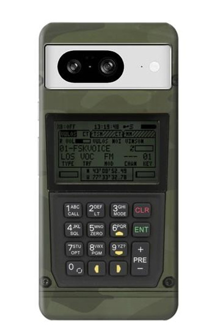 W3959 Military Radio Graphic Print Funda Carcasa Case y Caso Del Tirón Funda para Google Pixel 8