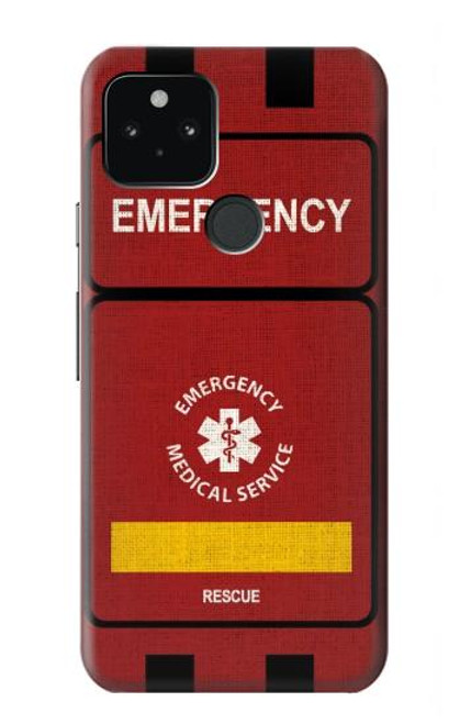 W3957 Emergency Medical Service Funda Carcasa Case y Caso Del Tirón Funda para Google Pixel 5