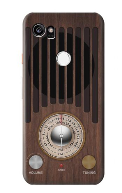 W3935 FM AM Radio Tuner Graphic Funda Carcasa Case y Caso Del Tirón Funda para Google Pixel 2 XL