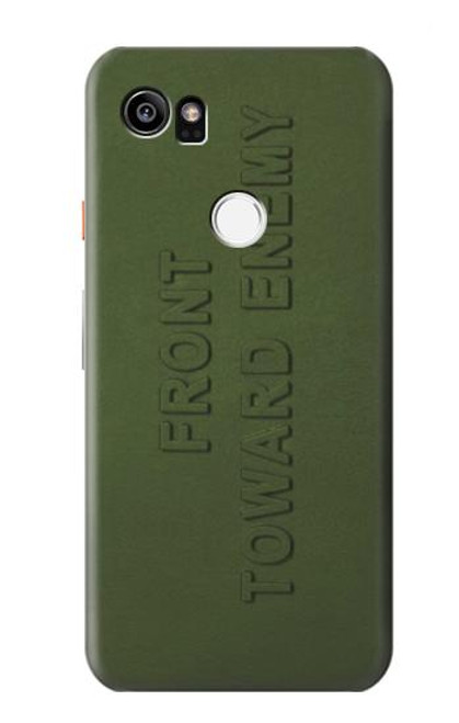 W3936 Front Toward Enermy Funda Carcasa Case y Caso Del Tirón Funda para Google Pixel 2 XL