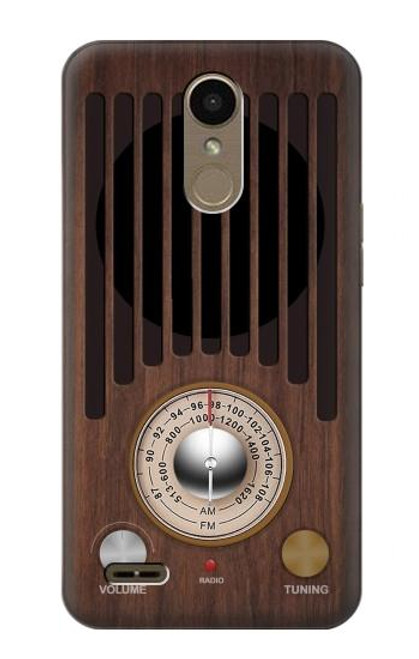 W3935 FM AM Radio Tuner Graphic Funda Carcasa Case y Caso Del Tirón Funda para LG K10 (2018), LG K30