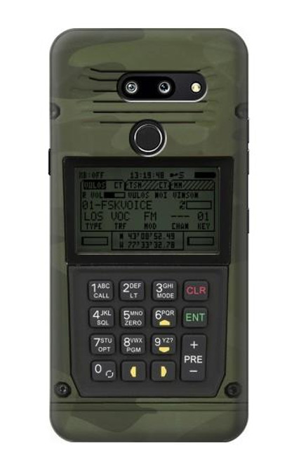 W3959 Military Radio Graphic Print Funda Carcasa Case y Caso Del Tirón Funda para LG G8 ThinQ