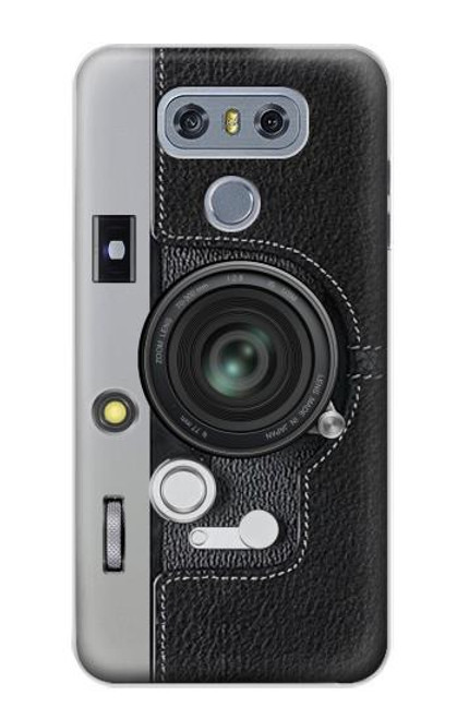 W3922 Camera Lense Shutter Graphic Print Funda Carcasa Case y Caso Del Tirón Funda para LG G6