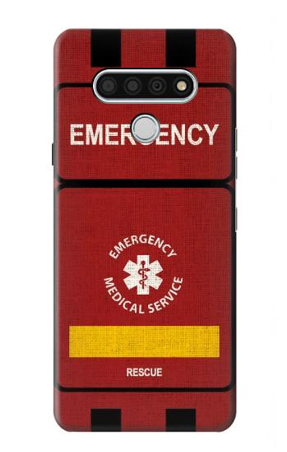 W3957 Emergency Medical Service Funda Carcasa Case y Caso Del Tirón Funda para LG Stylo 6