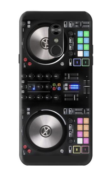 W3931 DJ Mixer Graphic Paint Funda Carcasa Case y Caso Del Tirón Funda para LG Q Stylo 4, LG Q Stylus