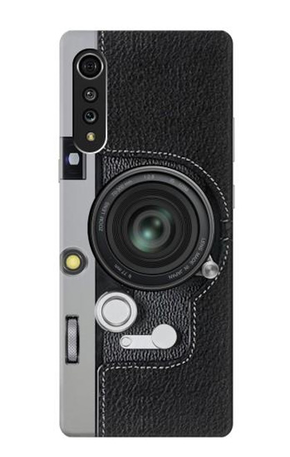 W3922 Camera Lense Shutter Graphic Print Funda Carcasa Case y Caso Del Tirón Funda para LG Velvet