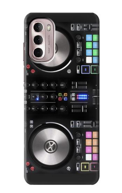 W3931 DJ Mixer Graphic Paint Funda Carcasa Case y Caso Del Tirón Funda para Motorola Moto G Stylus 4G (2022)