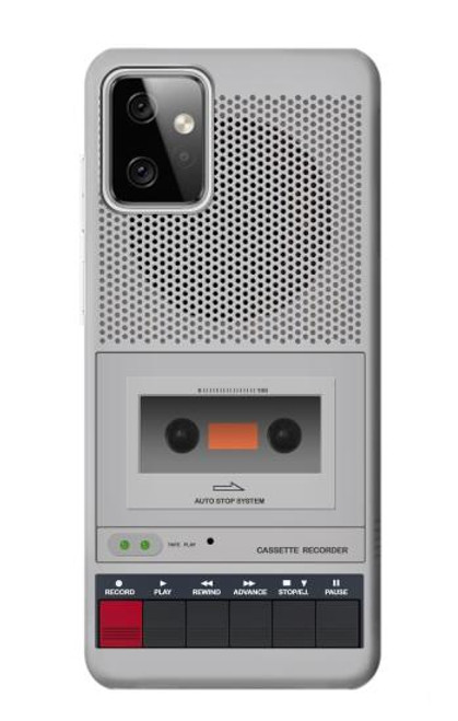 W3953 Vintage Cassette Player Graphic Funda Carcasa Case y Caso Del Tirón Funda para Motorola Moto G Power (2023) 5G
