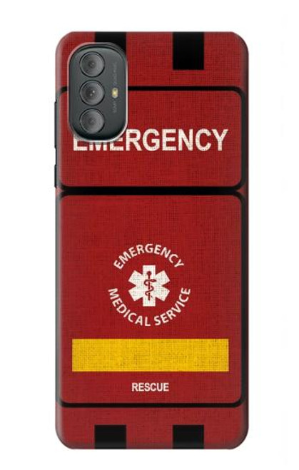 W3957 Emergency Medical Service Funda Carcasa Case y Caso Del Tirón Funda para Motorola Moto G Power 2022, G Play 2023