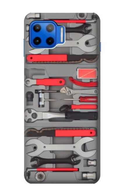 W3921 Bike Repair Tool Graphic Paint Funda Carcasa Case y Caso Del Tirón Funda para Motorola Moto G 5G Plus